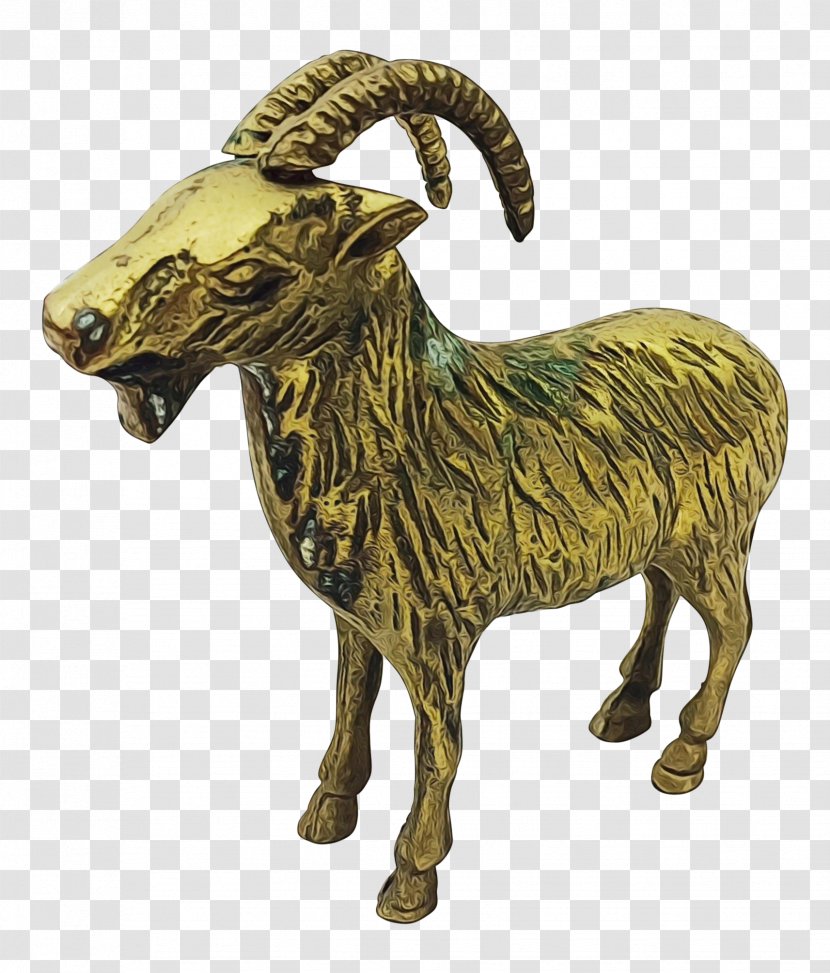 Argali Brass Figurine Bronze Sheep - Animal Figure - Walter Bosse Transparent PNG