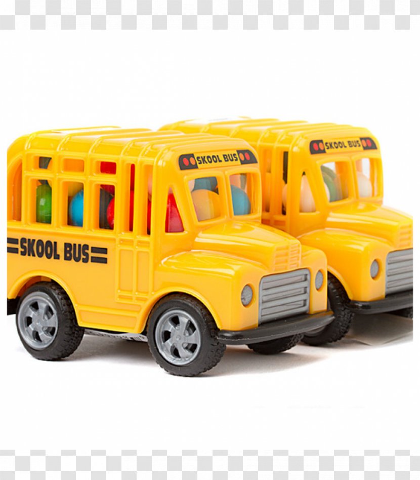 School Bus Lollipop Gummi Candy - Vehicle - Children Transparent PNG