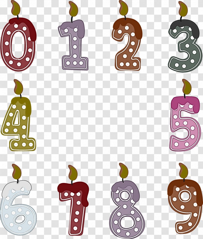 Birthday Candle - Number - Symbol Baby Toys Transparent PNG
