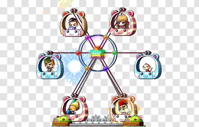 MapleStory Gashapon Ferris Wheel Chair Transparent PNG