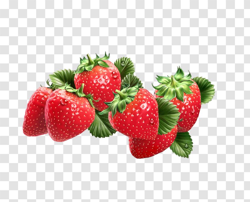 Strawberry Fruit Auglis Transparent PNG