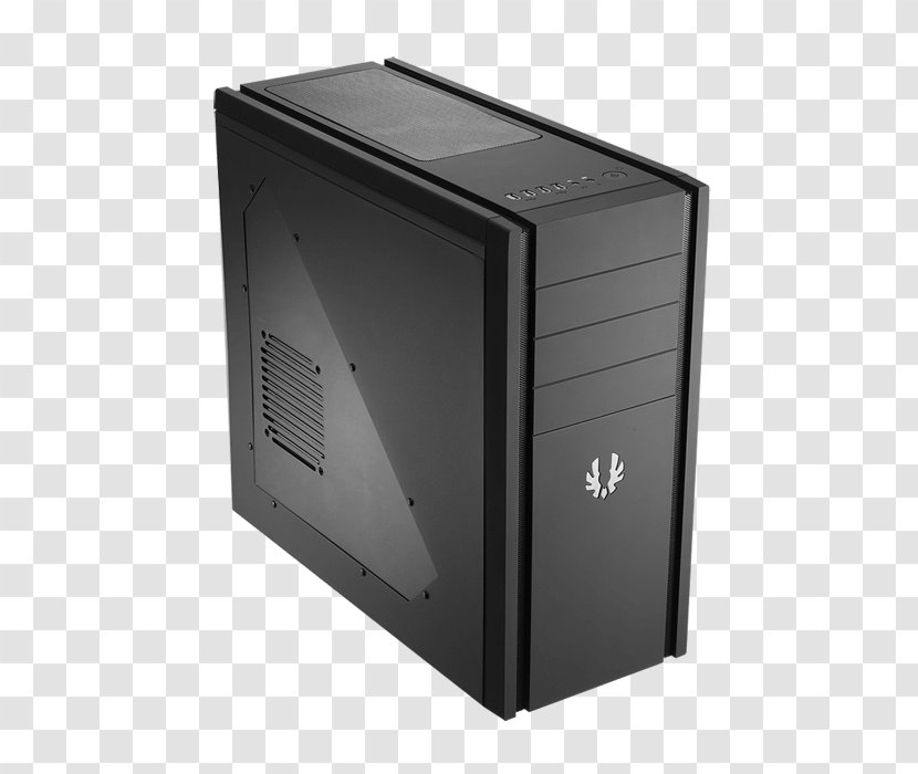 Computer Cases & Housings Midi Tower PC Casing Bitfenix Shinobi Black Power Supply Unit ATX - Component Transparent PNG