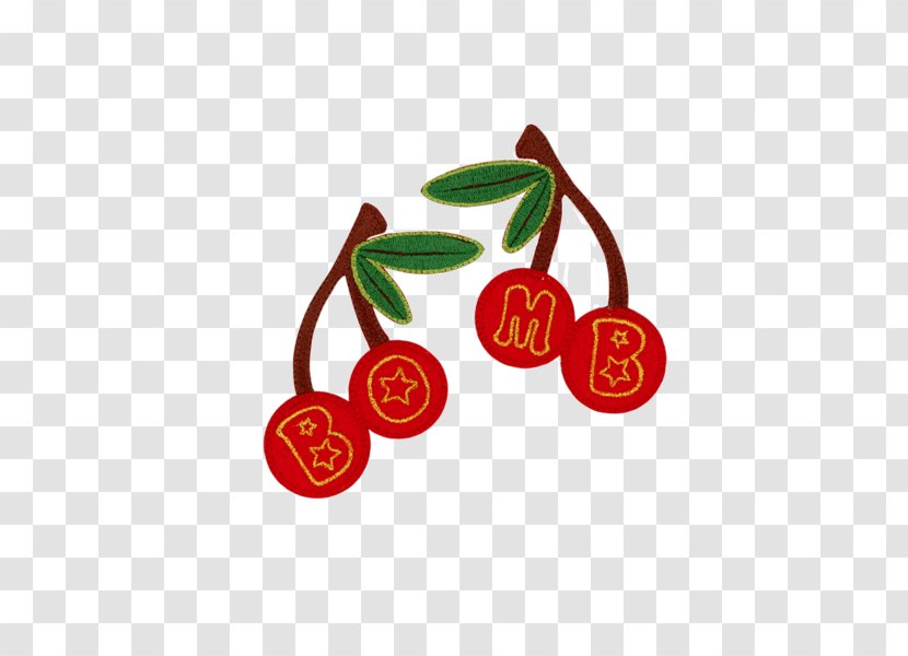 Embroidered Patch Iron-on Cherry Bomb NCT 127 Embroidery - Fruit - Material Transparent PNG