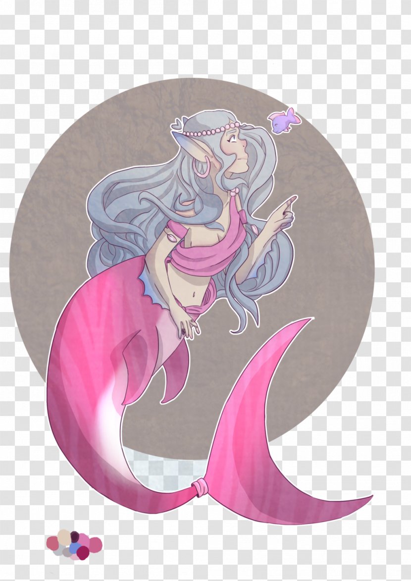 Mermaid Costume Design Cartoon Legendary Creature - Flower Transparent PNG