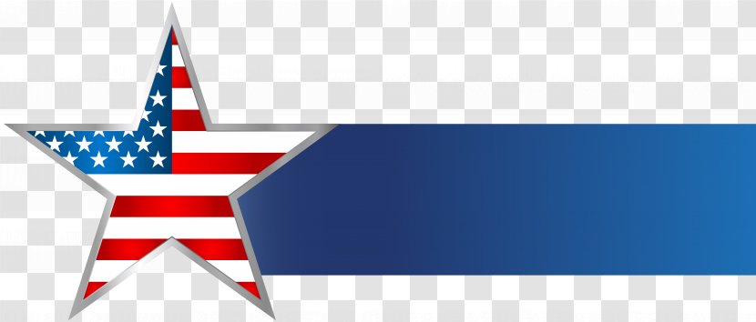 Mini Delights, Inc. Banner Clip Art - United States - American Flag Transparent PNG