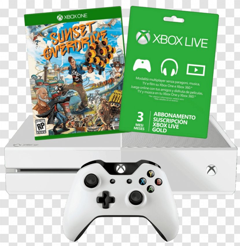 Xbox One Controller Sunset Overdrive Gears Of War 4 Halo: The Master Chief Collection Microsoft S - Technology - Clouds Transparent PNG