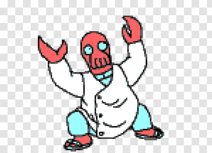 Zoidberg Bender Dance Animation - Heart Transparent PNG