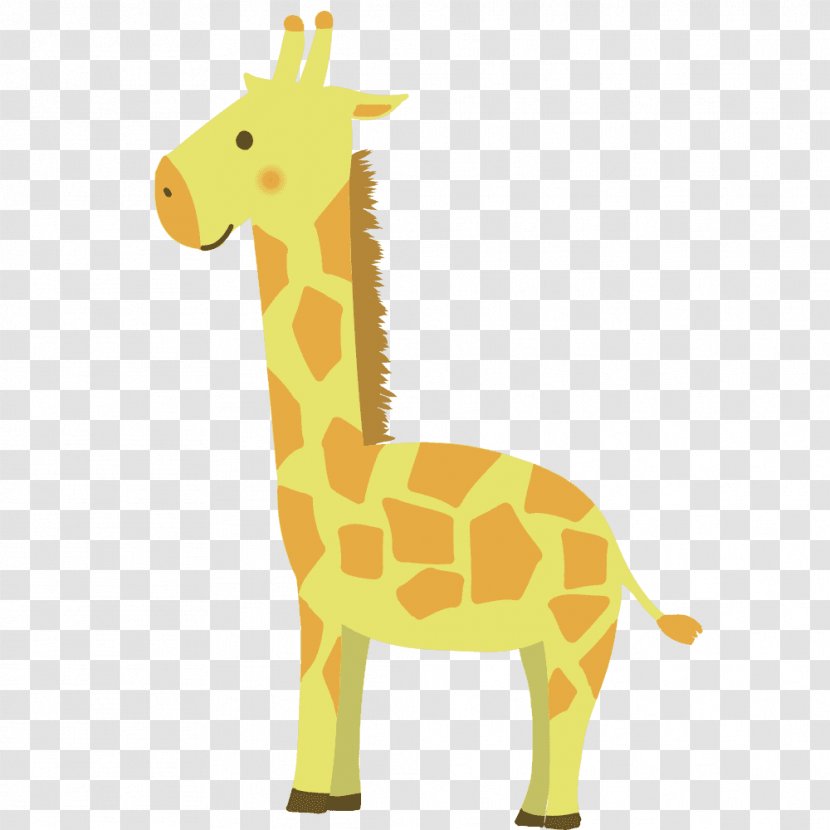 Giraffe Neck Terrestrial Animal Wildlife Clip Art - Organism Transparent PNG