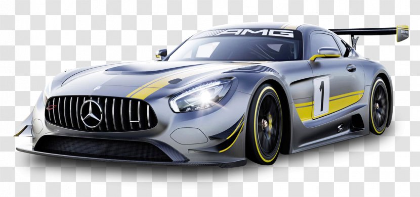 2015 Mercedes-Benz SLS AMG Geneva Motor Show Mercedes-AMG GT3 GT - Luxury Vehicle - Gray Mercedes Benz Race Car Transparent PNG