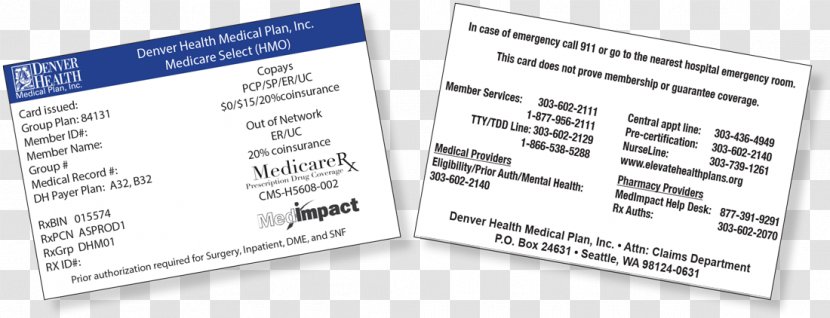 Paper Brand Font - Medicine Business Card Transparent PNG