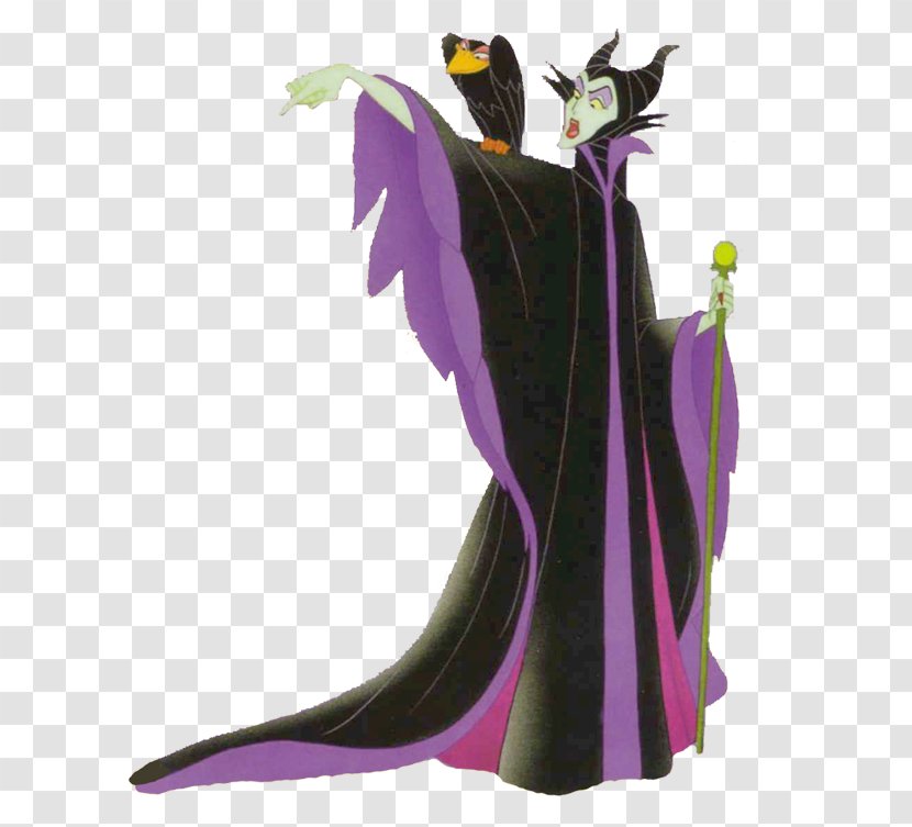 Maleficent The Walt Disney Company Sleeping Beauty Dragon Clip Art - Purple Transparent PNG