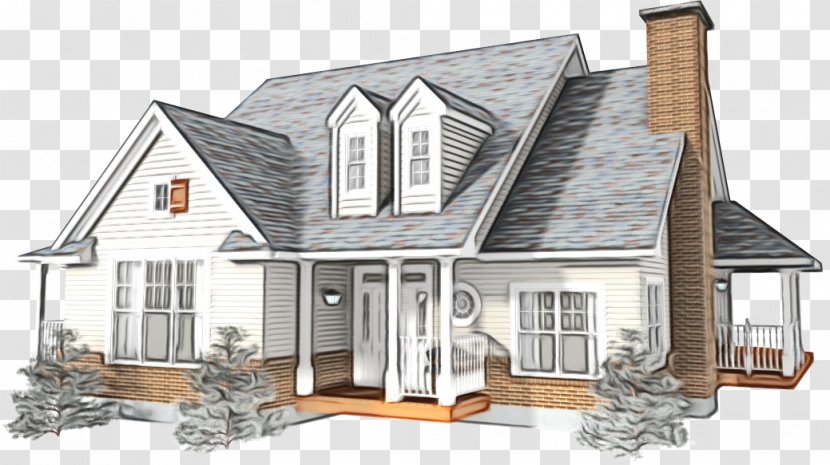 Home House Property Roof Building - Facade - Siding Transparent PNG