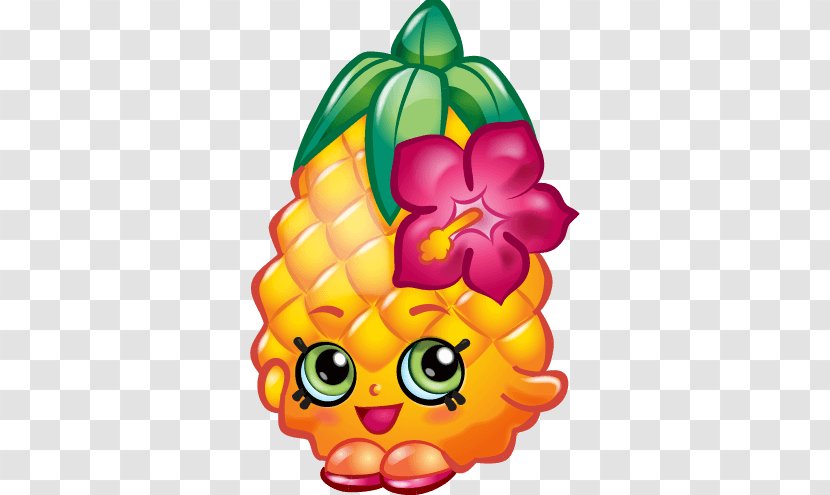 Shopkins Pineapple Punch Juice Sundae - Flowering Plant - Buns Transparent PNG