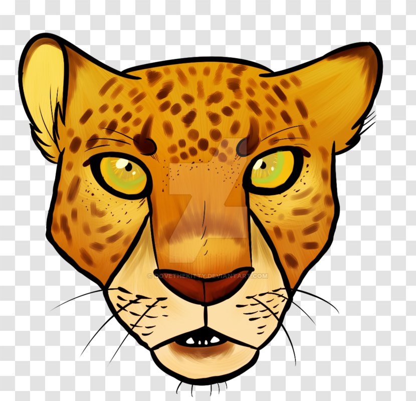 Jaguar F-Pace Cheetah Leopard Clip Art - Drawing Transparent PNG