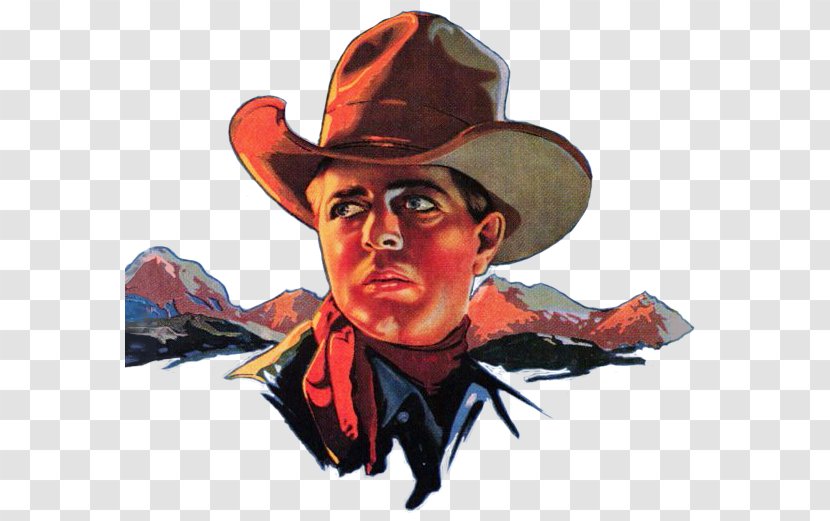 Hoot Gibson The Saddle Hawk Film Cowboy Hat - Art - Valley Transparent PNG