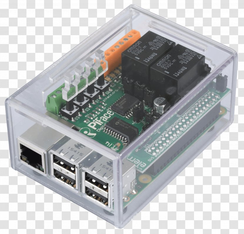 Power Converters Microcontroller Hardware Programmer Electronics Network Cards & Adapters - Raspberry Pi Transparent PNG