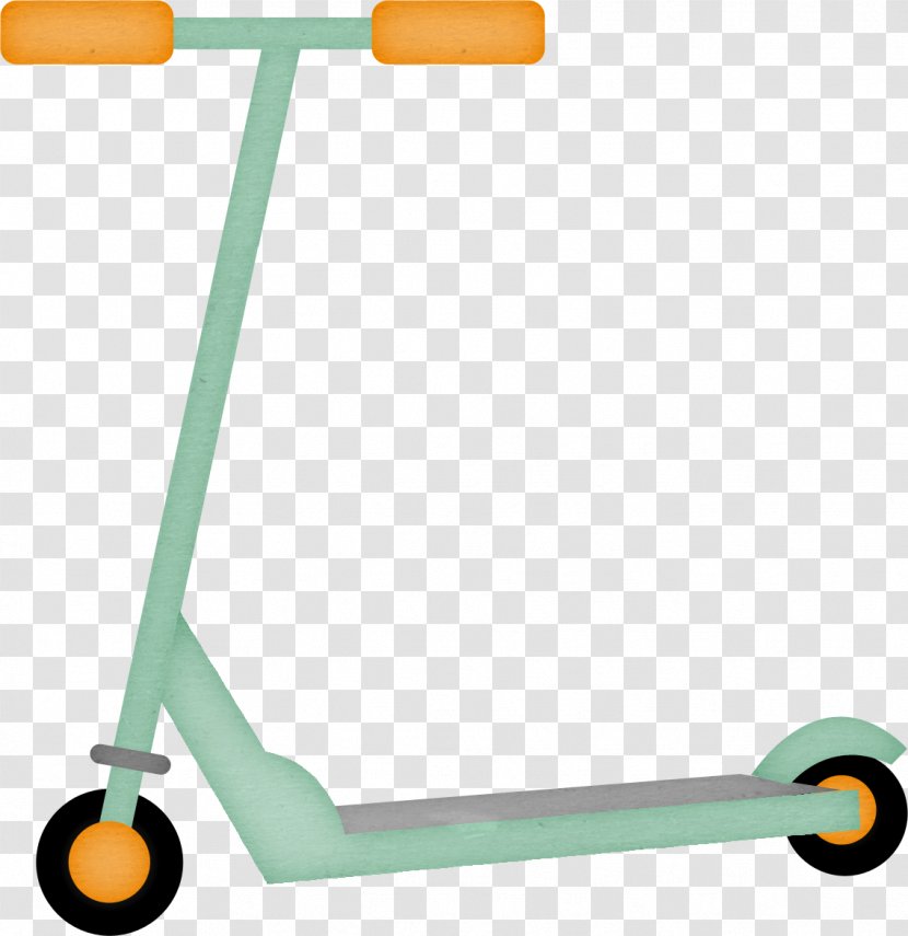 Kick Scooter Scrapbooking Clip Art - Material - Free Download Transparent PNG