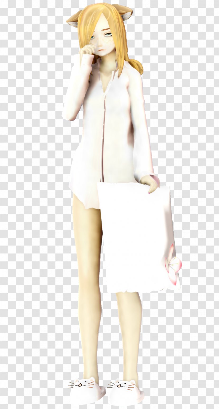 Costume Shoulder Character Fiction - Top - Mmd Pillow Transparent PNG