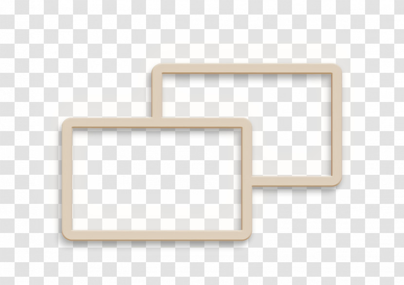 2 Squares Icon Icon Computer And Media 2 Icon Transparent PNG