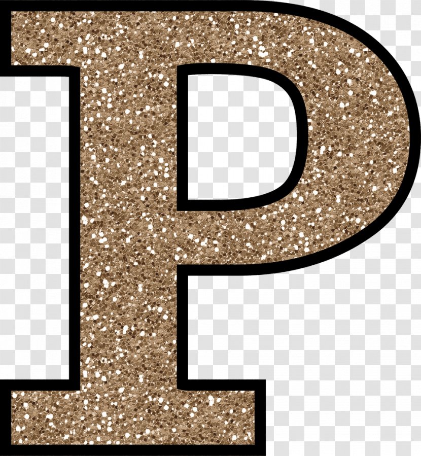 Letter Gothic Alphabet Glitter - Cartoon - Páscoa Transparent PNG