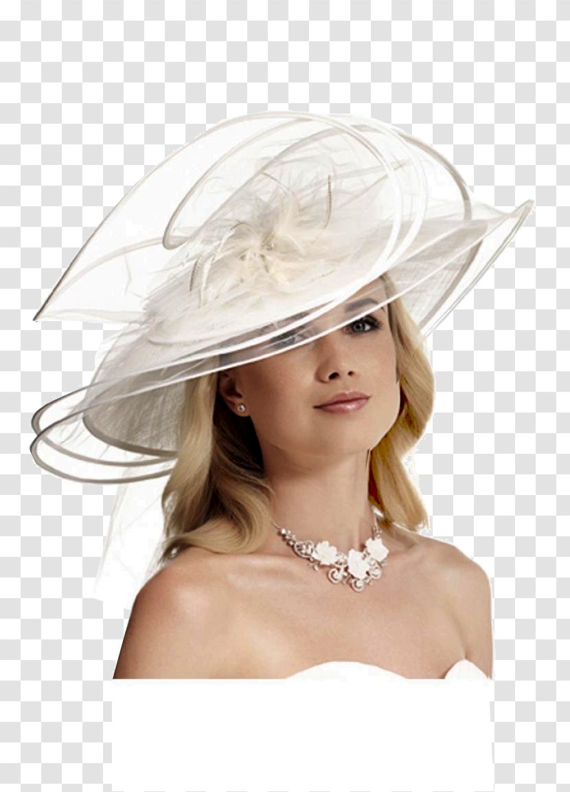 Woman With A Hat Headgear Headpiece - Marriage - Tube Transparent PNG