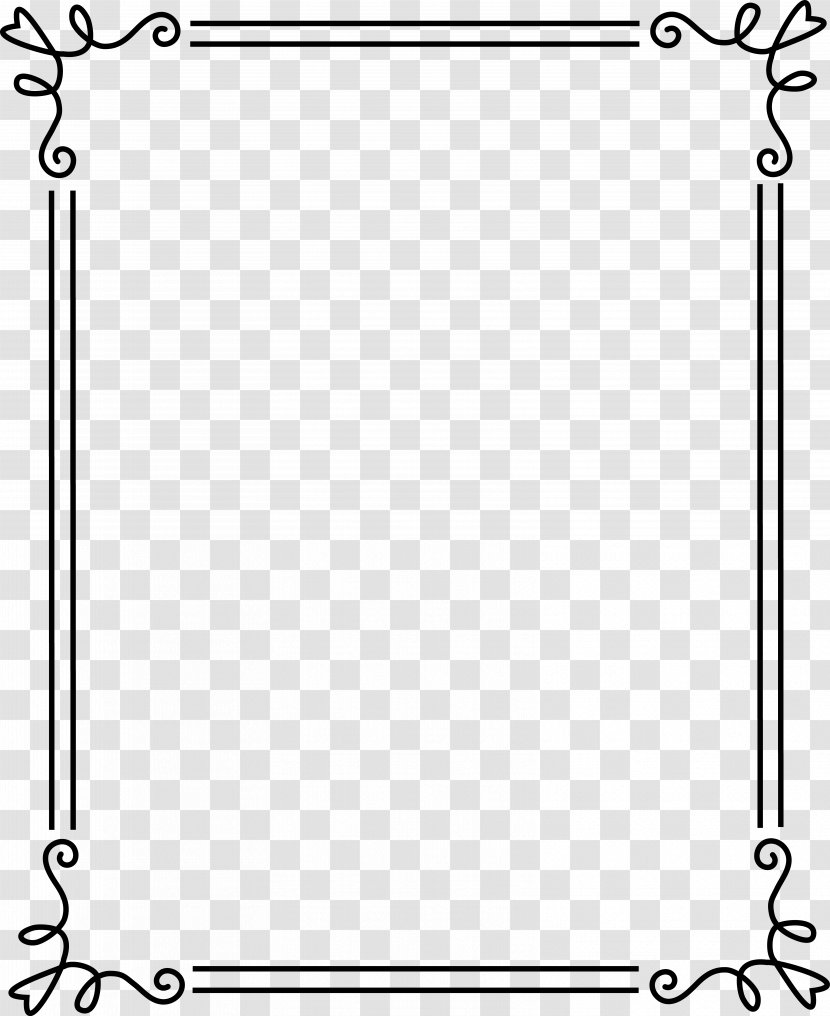 Background Flower Frame - Borders And Frames - Picture Rectangle Transparent PNG