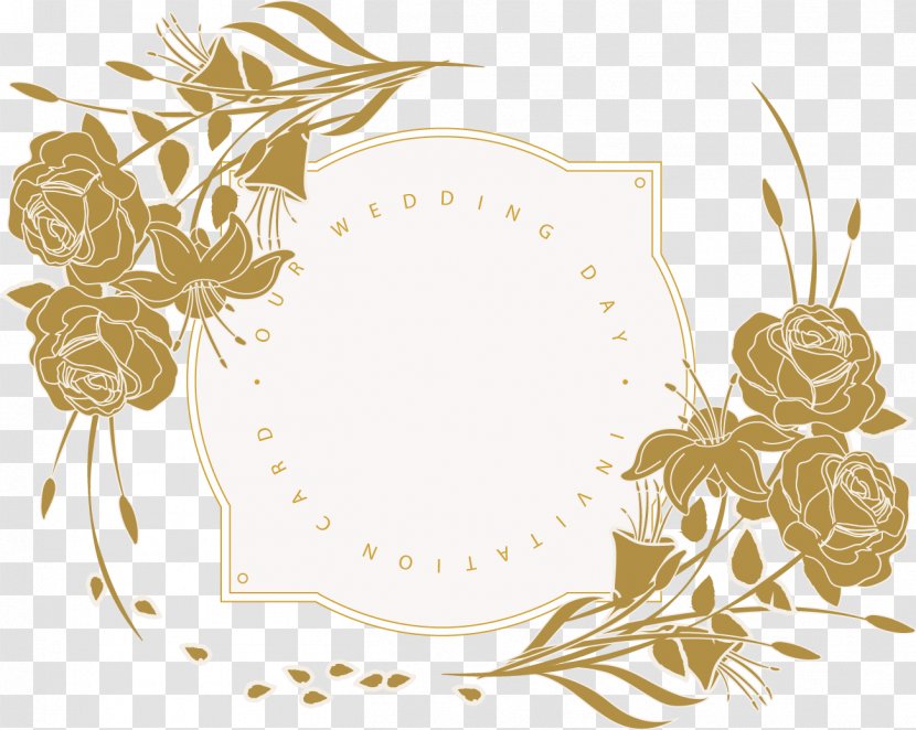 Wedding Invitation Flower Floral Design - Card Transparent PNG