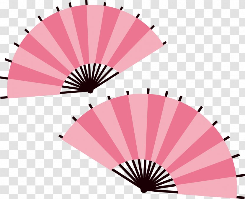 Culture Of Japan - Vector Fan Transparent PNG