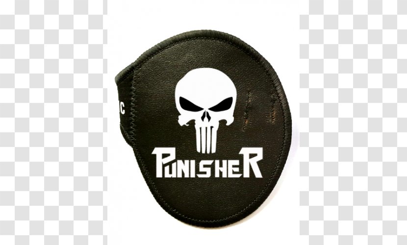 Punisher YouTube Bullseye Logo - Hand Lifting Barbell Transparent PNG