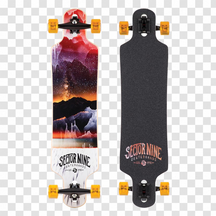 Sector 9 Longboarding Skateboarding - Skateboard Transparent PNG