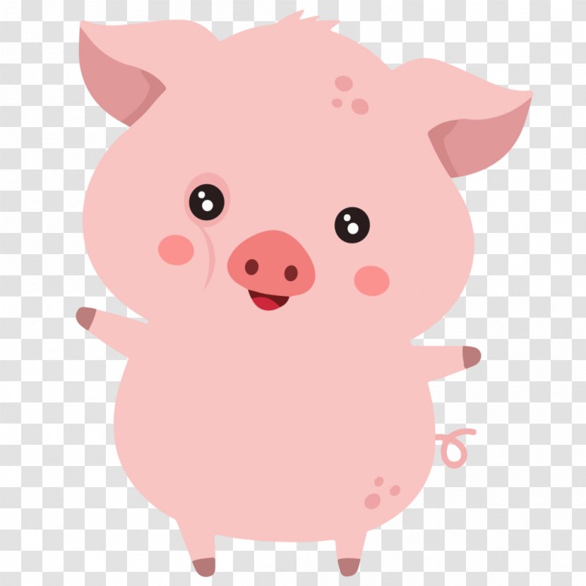 Vector Graphics Pig Royalty-free Stock Illustration Transparent PNG