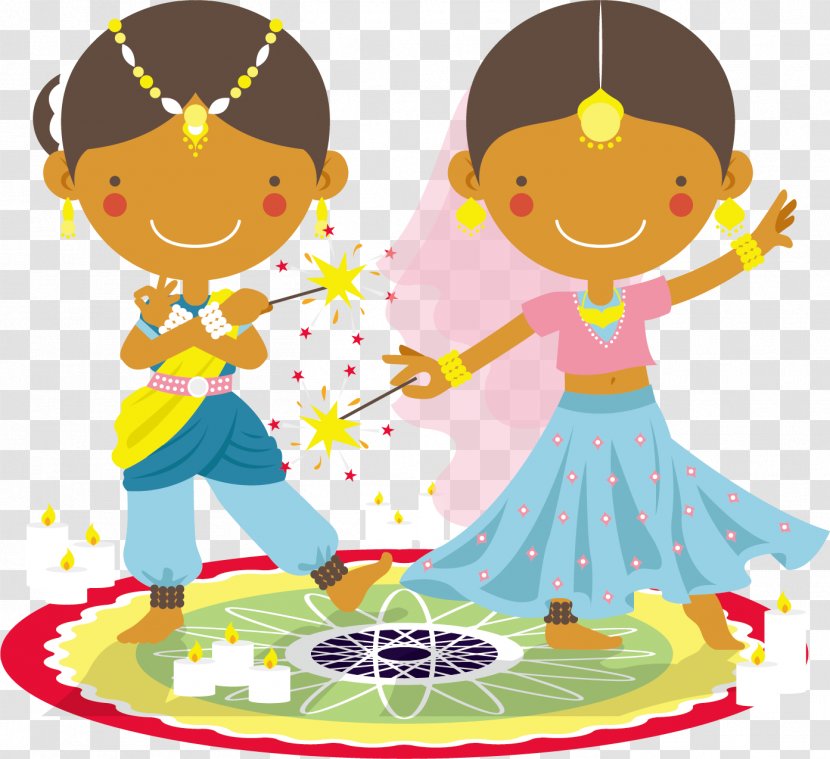 Diwali Clip Art - Holiday - Vector India Deepavali Transparent PNG