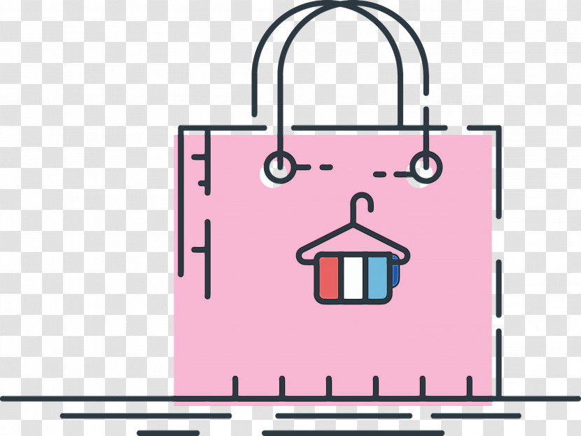 Handbag Pattern Pink M Meter Icon Transparent PNG