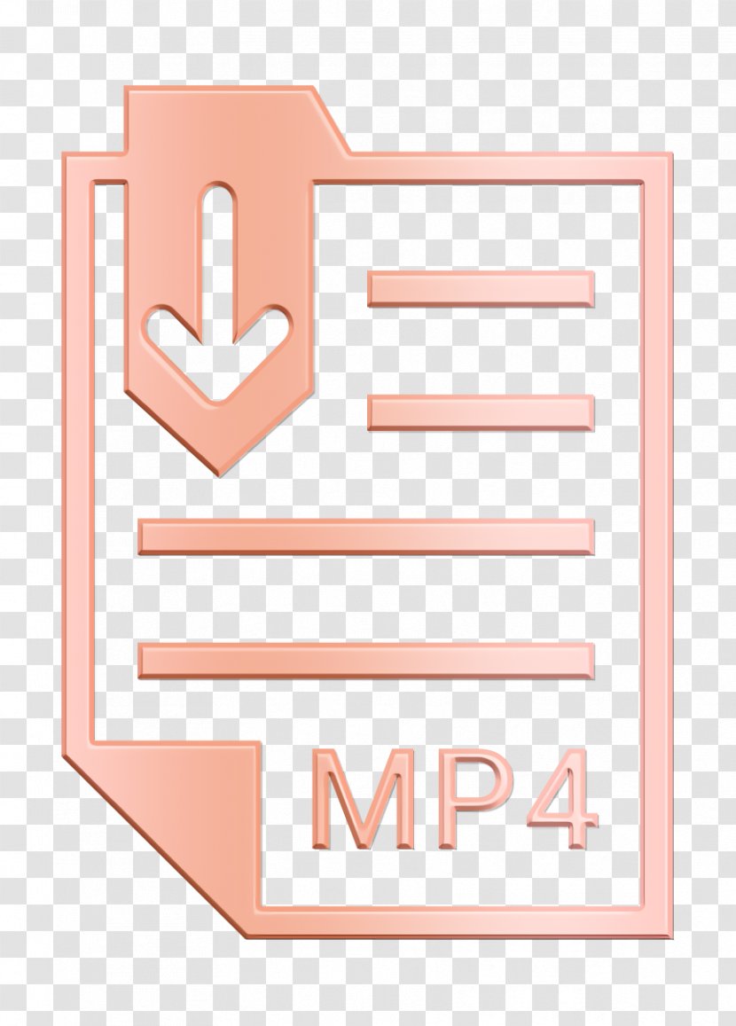 Document Icon File Format - Logo - Peach Material Property Transparent PNG