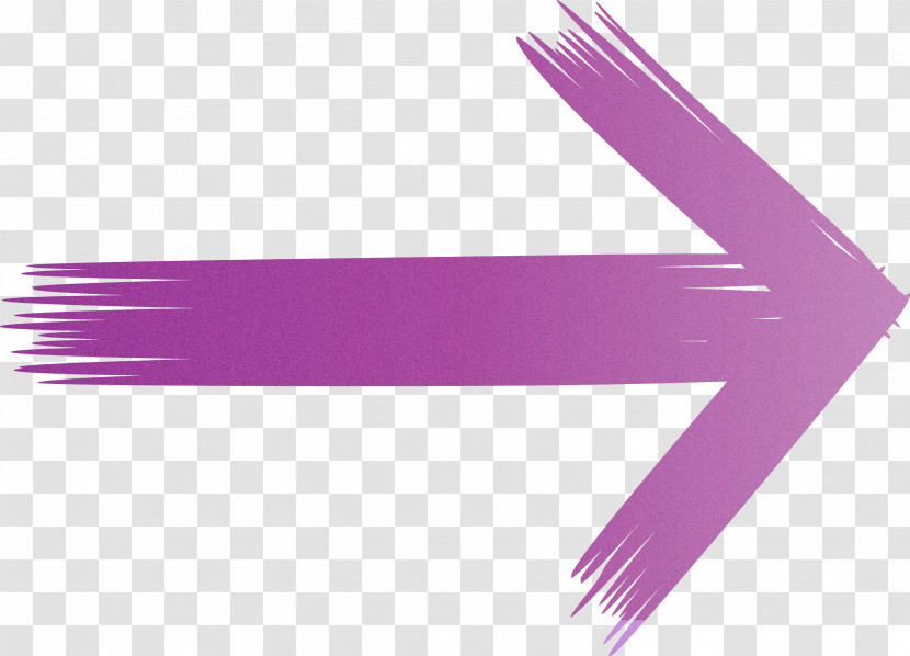 Brush Arrow Transparent PNG