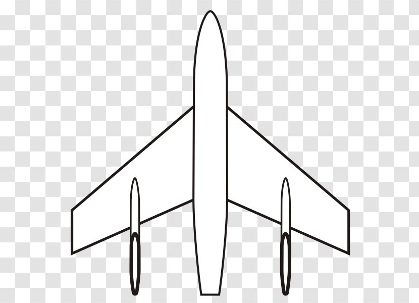 Airplane Aircraft Empennage Wing Flight - Stabilizer Transparent PNG