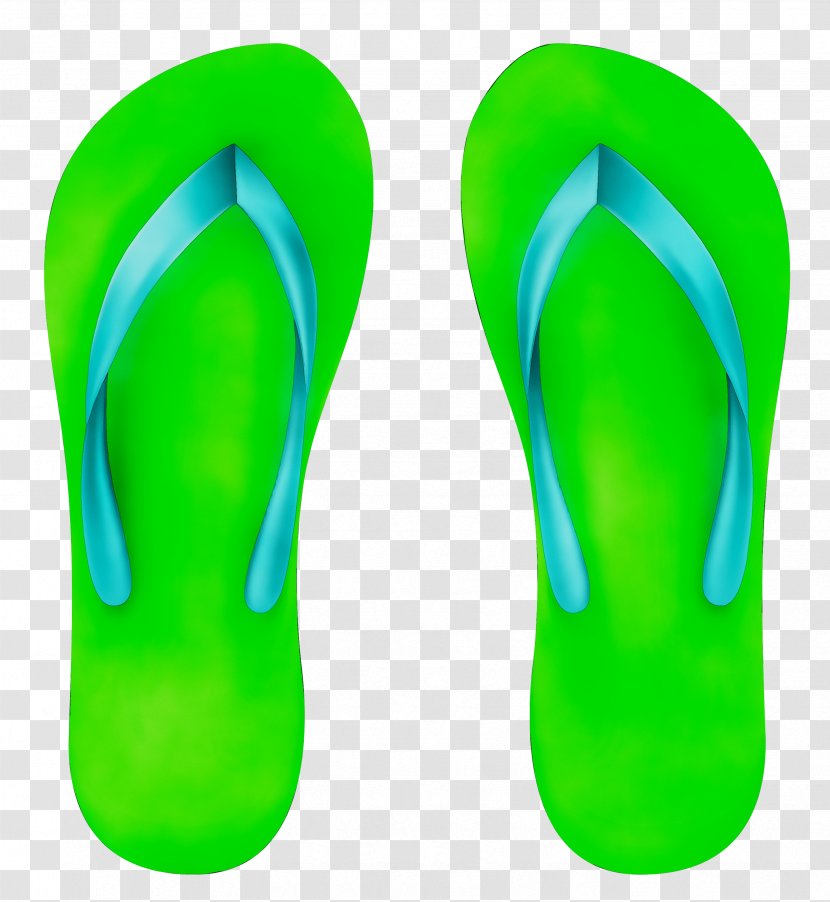 Slipper Flip-flops Clip Art Image - Havaianas - Green Plastic Bucket Transparent PNG