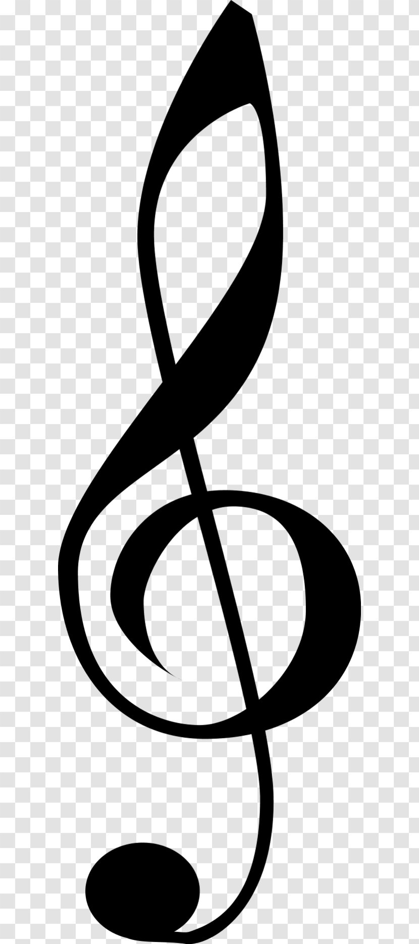 Clef Musical Note Drawing Clip Art - Cartoon Transparent PNG
