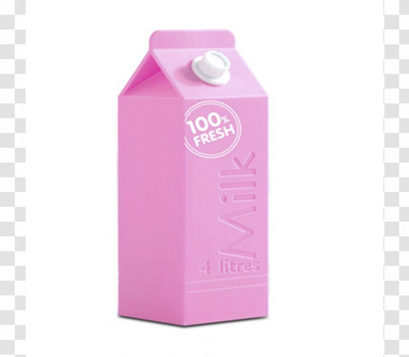 Pink M - Magenta - Milk Carton Transparent PNG