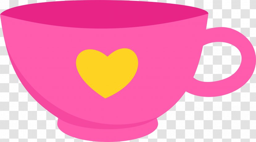 Love Background Heart - Tableware - Teacup Transparent PNG
