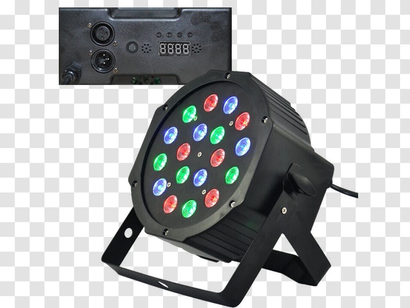 LED Stage Lighting Light-emitting Diode Parabolic Aluminized Reflector Light DMX512 - Rgb Color Model Transparent PNG