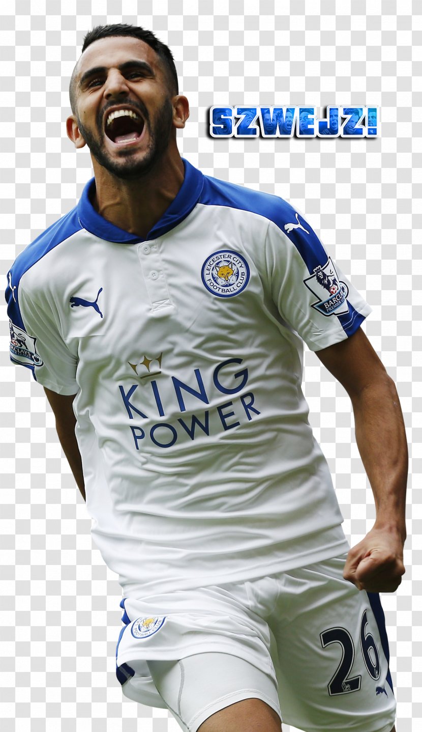 Riyad Mahrez Soccer Player Leicester City F.C. Premier League FIFA 18 Transparent PNG