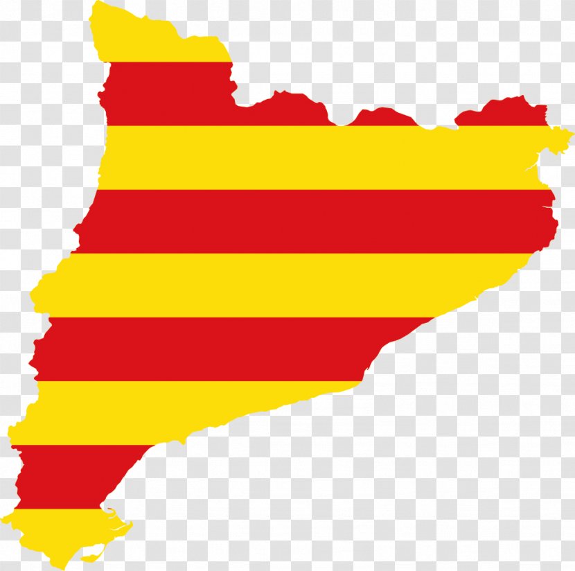 Catalonia 2017 Spanish Constitutional Crisis Catalan Countries Flag Independence Referendum, - Estelada Transparent PNG