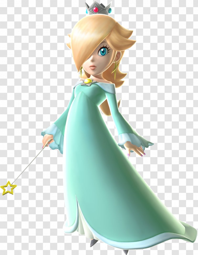 Rosalina Super Mario Galaxy Princess Peach Daisy - Luigi Transparent PNG