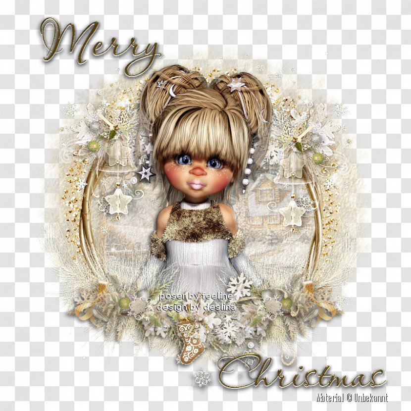 Doll Angel M - Winter Tutorial Transparent PNG