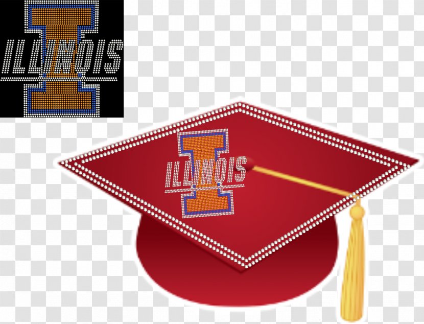 Square Academic Cap Clothing Graduation Ceremony Logo - Red - Cheering Grads Transparent PNG