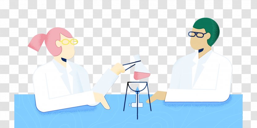 Cartoon Conversation Animation Chemistry Graphic Design - Paint - Furniture Sitting Transparent PNG