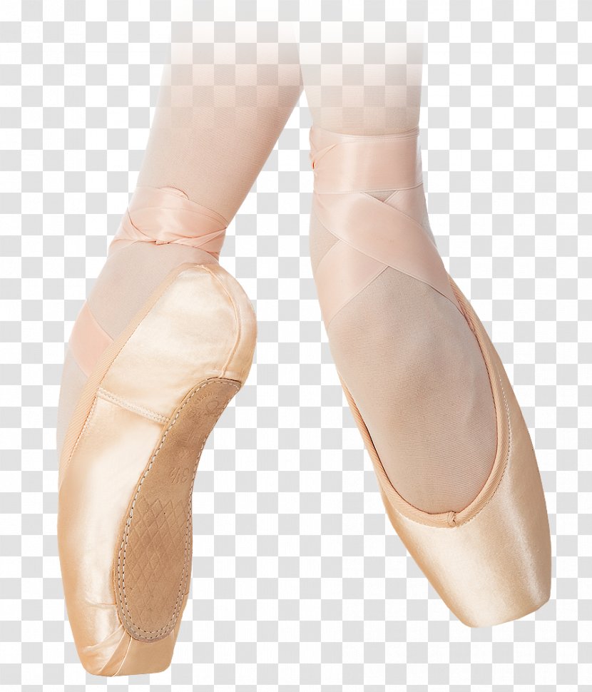 Slipper Pointe Shoe Ballet Technique - Cartoon Transparent PNG