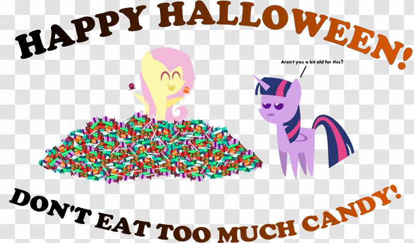 Fluttershy Applejack Illustration Clip Art Halloween - Silhouette - Jelly Candy Transparent PNG