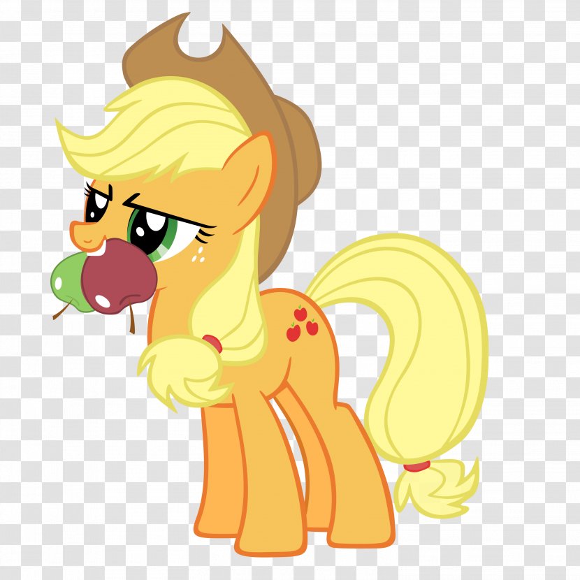 Pony Art Horse Illustration Cat - Tail - Applejack And Big Mac Transparent PNG